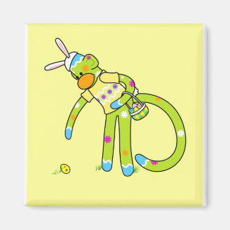 Easter Bunkey Magnet