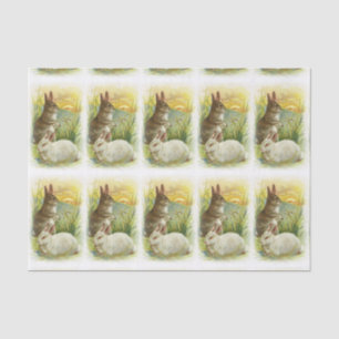 Easter Bunnies at Sunrise Tissue Paper