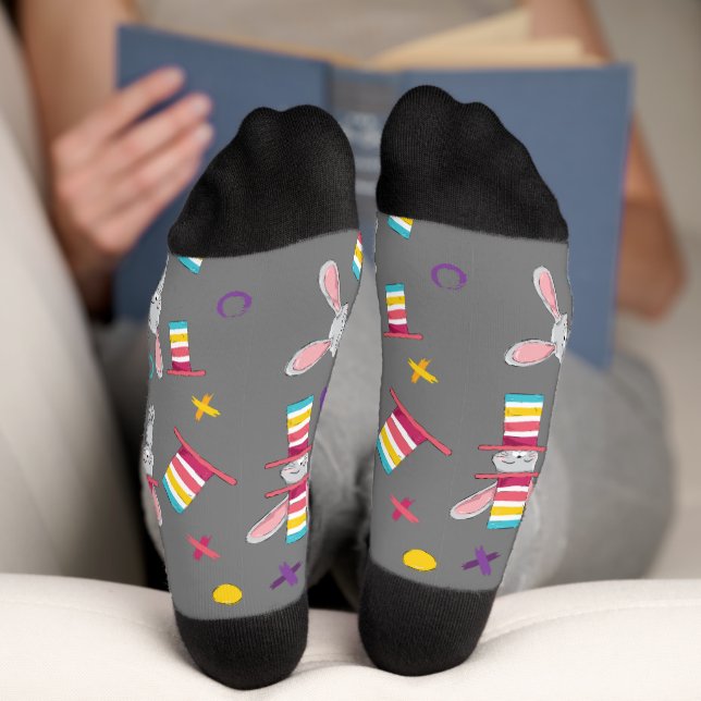 Easter Bunnies & Hats  |  Socks (Bottom)