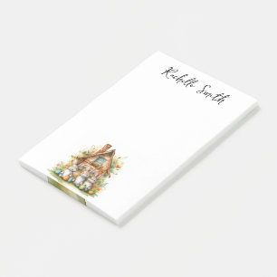 Easter Bunnies House Post-it Notes