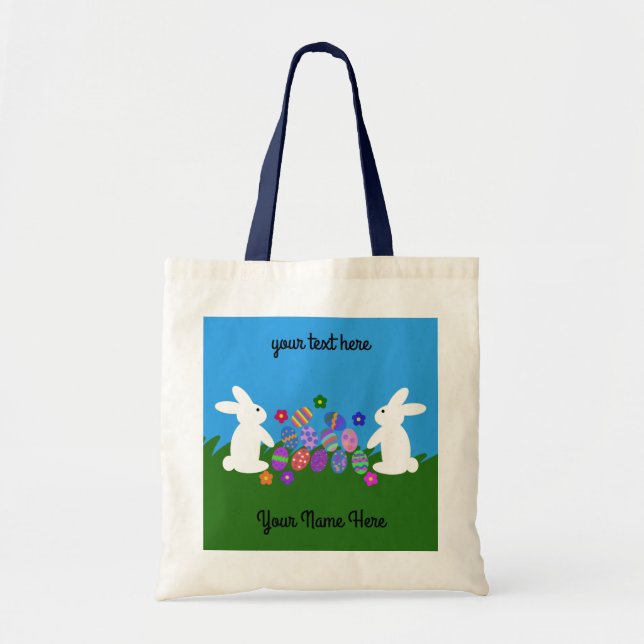 Easter Bunny #1 Tote Bag (Front)