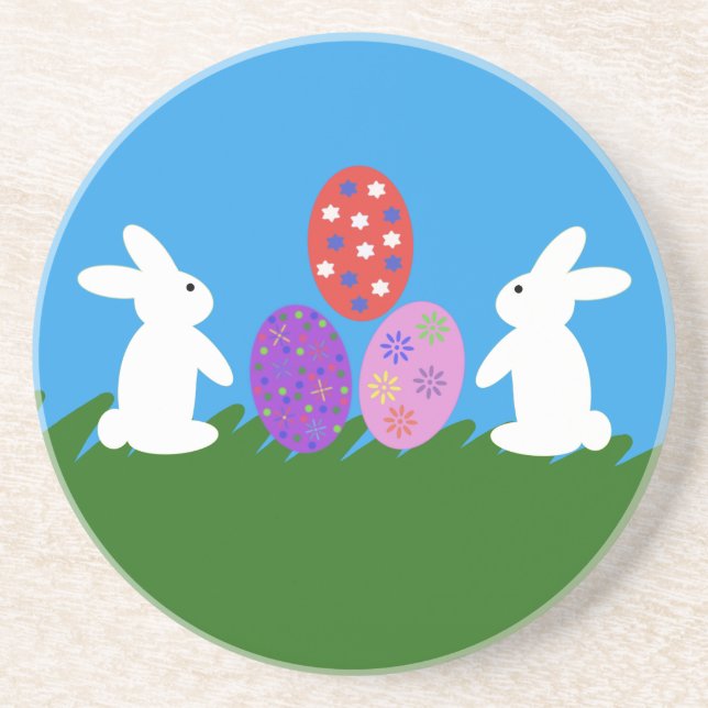 Easter Bunny #2 Coaster (Front)