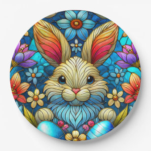 EASTER BUNNY 3D ~ Alcohol Inks ~  Paper Plate