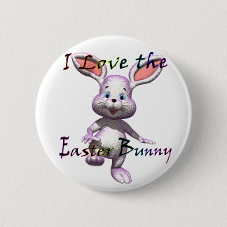 easter.bunny 6 cm round badge