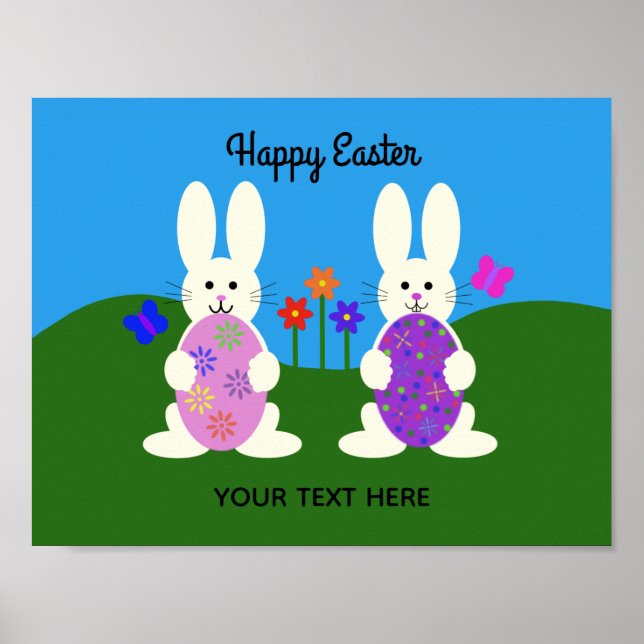 Easter Bunny #7 Poster (Front)