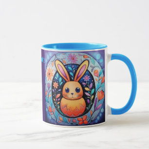 Easter Bunny Add Name Cute Gift Coffee Mug