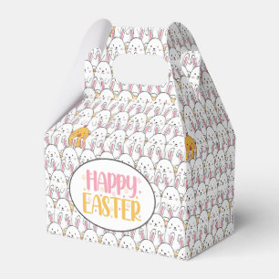 Easter Bunny and Baby Chicks Favour Box