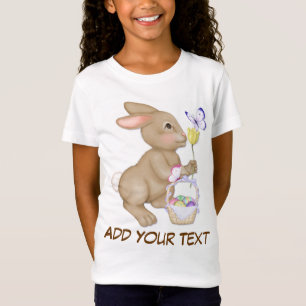 Easter Bunny and Basket T-Shirt