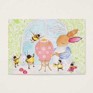 Easter bunny and bees