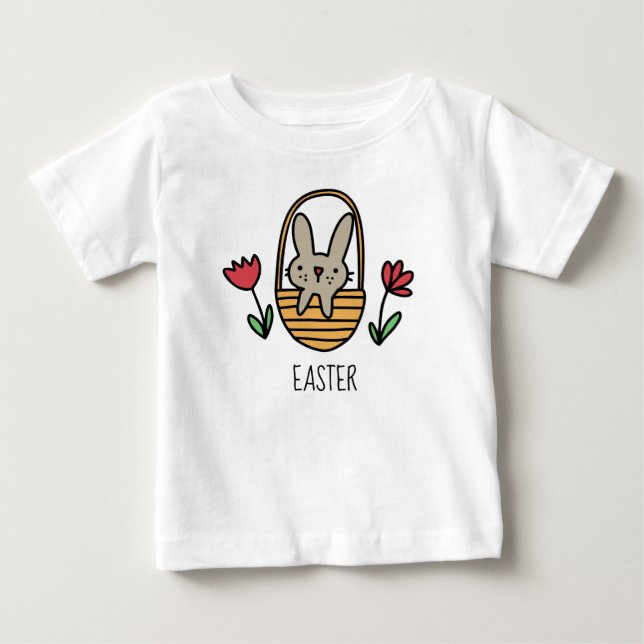 Easter Bunny Baby T-Shirt (Front)
