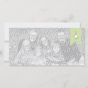 Easter Bunny Banner Photo Cards