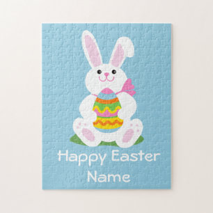 Easter Bunny Basket Toy Jigsaw Puzzle