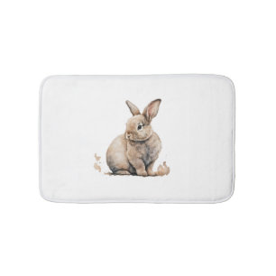 Easter Bunny Bath Mat