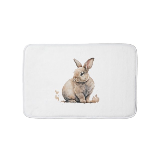 Easter Bunny        Bath Mat (Front)