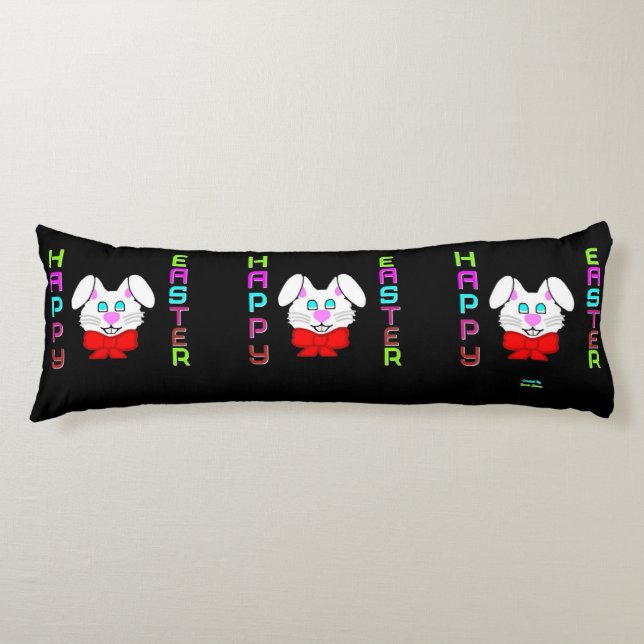 Easter Bunny Body Pillow (Front)