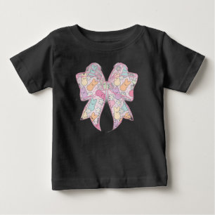 Easter Bunny Bow Baby T-Shirt