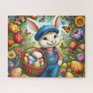 Easter Bunny Boy Jigsaw Puzzle