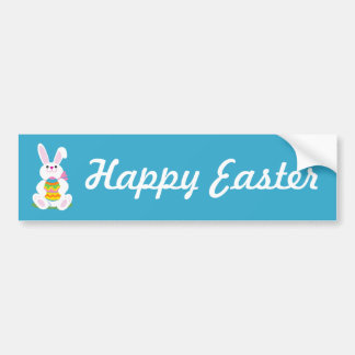 Easter Bunny Bumper Sticker