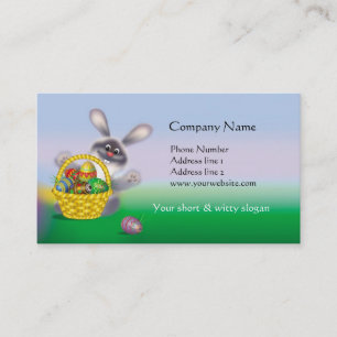 Easter Bunny Business Card