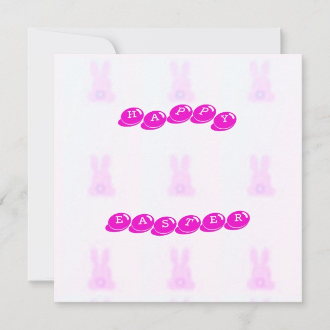 Easter Bunny Card (Front)