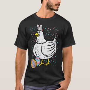 Easter Bunny Chicken Farm Animal Farmer Men Women T-Shirt