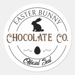 Easter Bunny Chocolate Company Official Seal