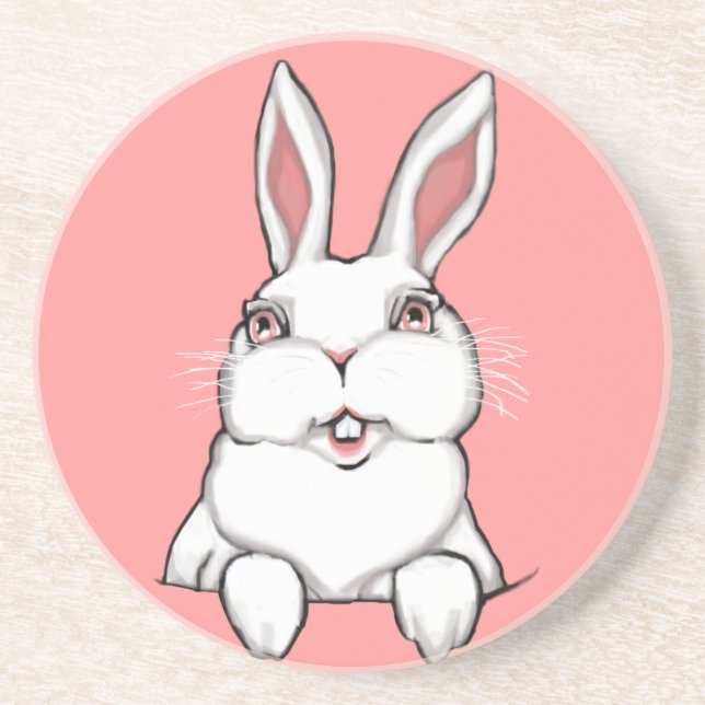 Easter Bunny Coasters Festive Easter Decorations (Front)