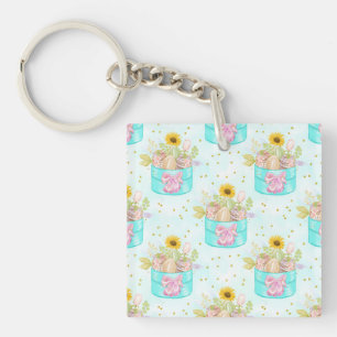 Easter Bunny Costume Key Ring