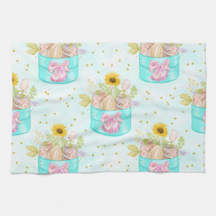 Easter Bunny Costume Tea Towel