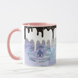 Easter Bunny Cottontail Candy Shop Sign Chocolate  Mug