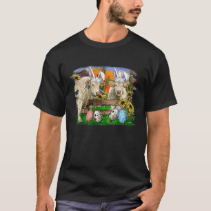 Easter Bunny COw Happy Easter Cow Happy Easter Hei T-Shirt