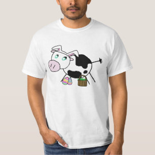 Easter Bunny Cow T-Shirt