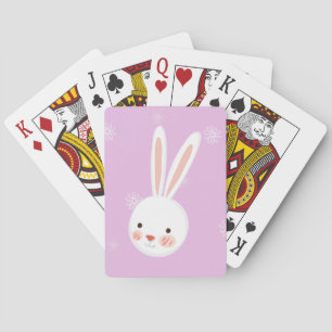 Easter Bunny Custom Playing Cards