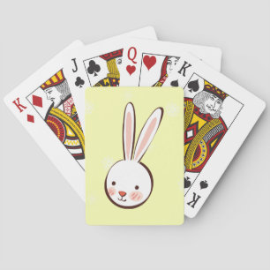 Easter Bunny Custom Playing Cards