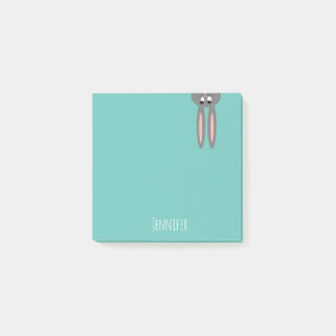 Easter Bunny Cute Personalised Post-It Notes