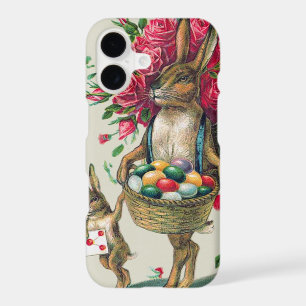 Easter Bunny Dad Child Rose Basket Egg