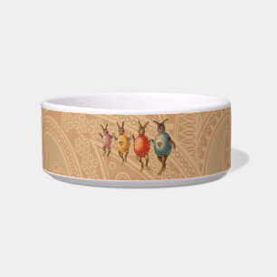 Easter Bunny Dancing Eggs Bowl
