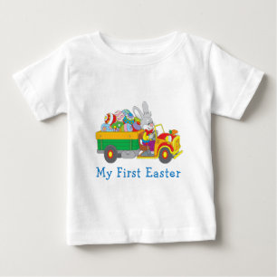 Easter Bunny Delivery Truck   My First Easter Baby T-Shirt