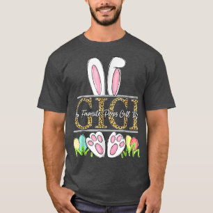 Easter Bunny Ears My Favourite Peeps Call Me Gigi T-Shirt
