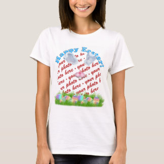 Easter Bunny Ears Photo Frame T-Shirt