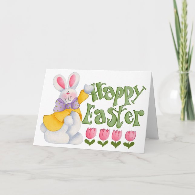 EASTER BUNNY EASTER CARD (Front)