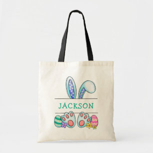Easter Bunny Easter Egg Hunt Tote Bag