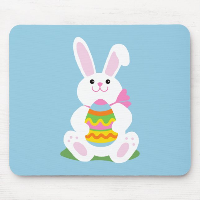 Easter Bunny ~ Easter Egg Mouse Mat (Front)