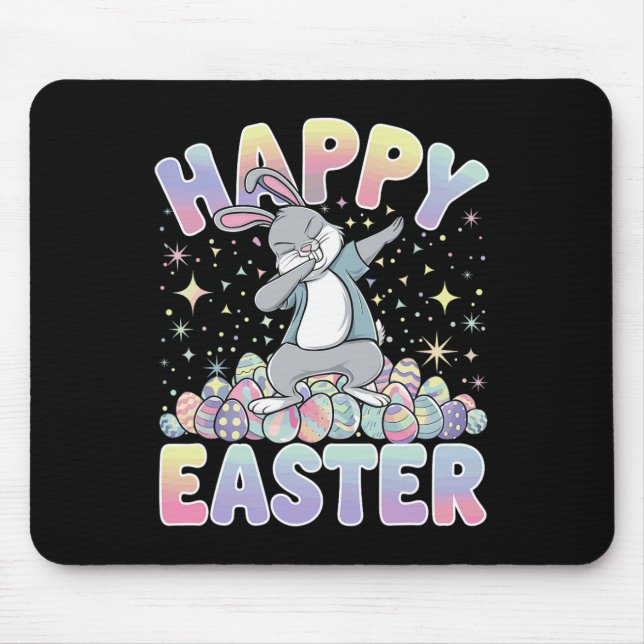 Easter Bunny Easter Egg  Mouse Mat (Front)