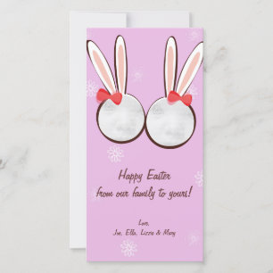 Easter Bunny Easter Photo Cards