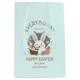 Easter Bunny Egg Basket ID1013 Medium Gift Bag