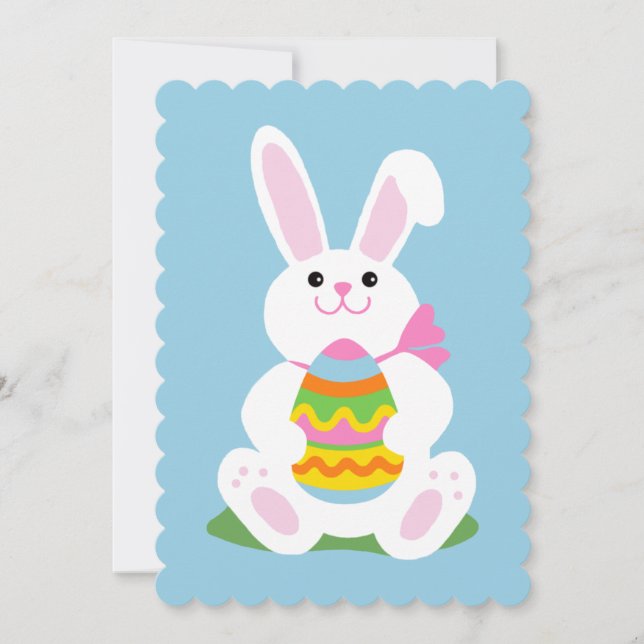 Easter Bunny ~ Egg Hunt Invitation (Front)