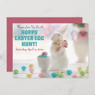 Easter Bunny, Egg Hunt Invitation