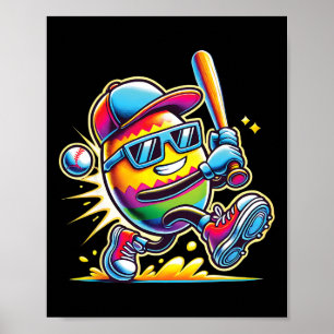 Easter Bunny Egg Playing Sell Boys Teen Kids Sell Poster