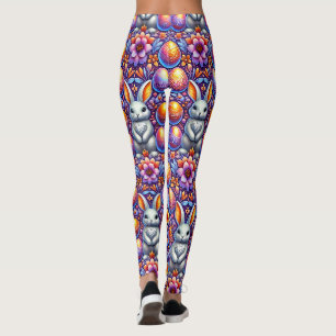 EASTER BUNNY ~ Eggs 3D~ Leggings